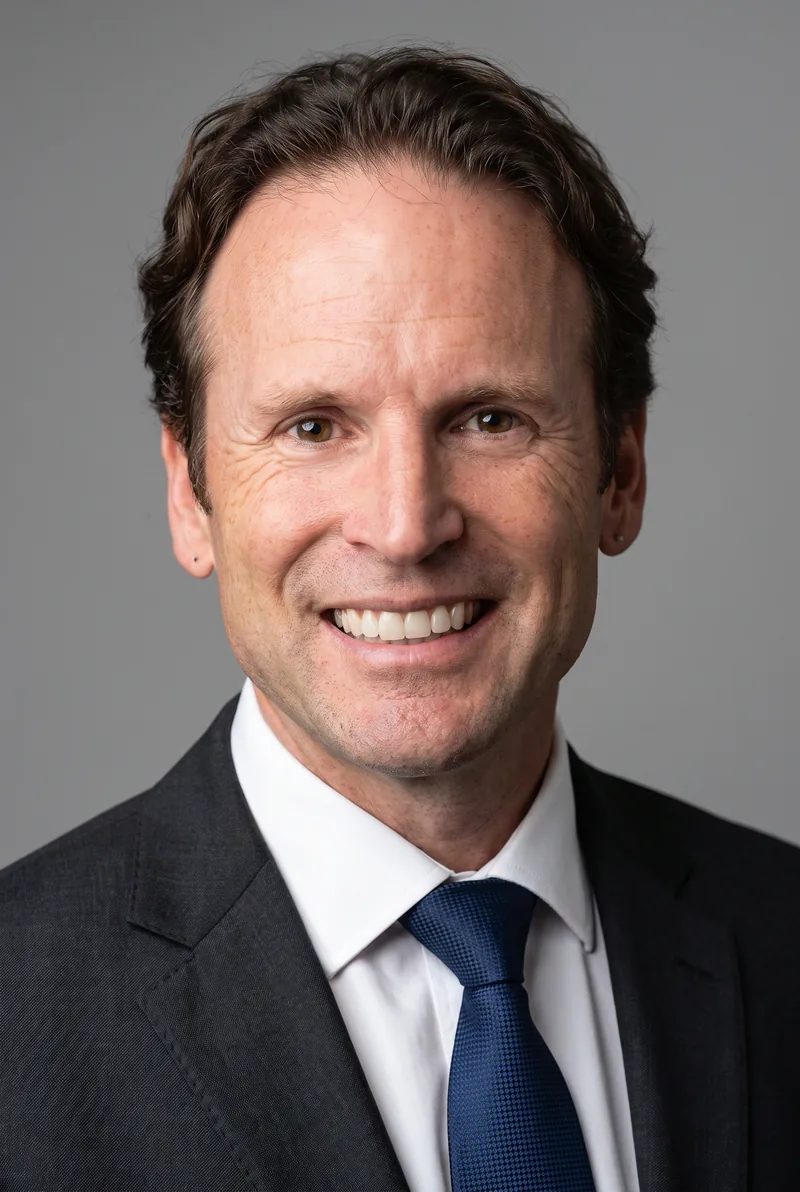 AI-generated portrait of Aaron Ross, keynote speaker