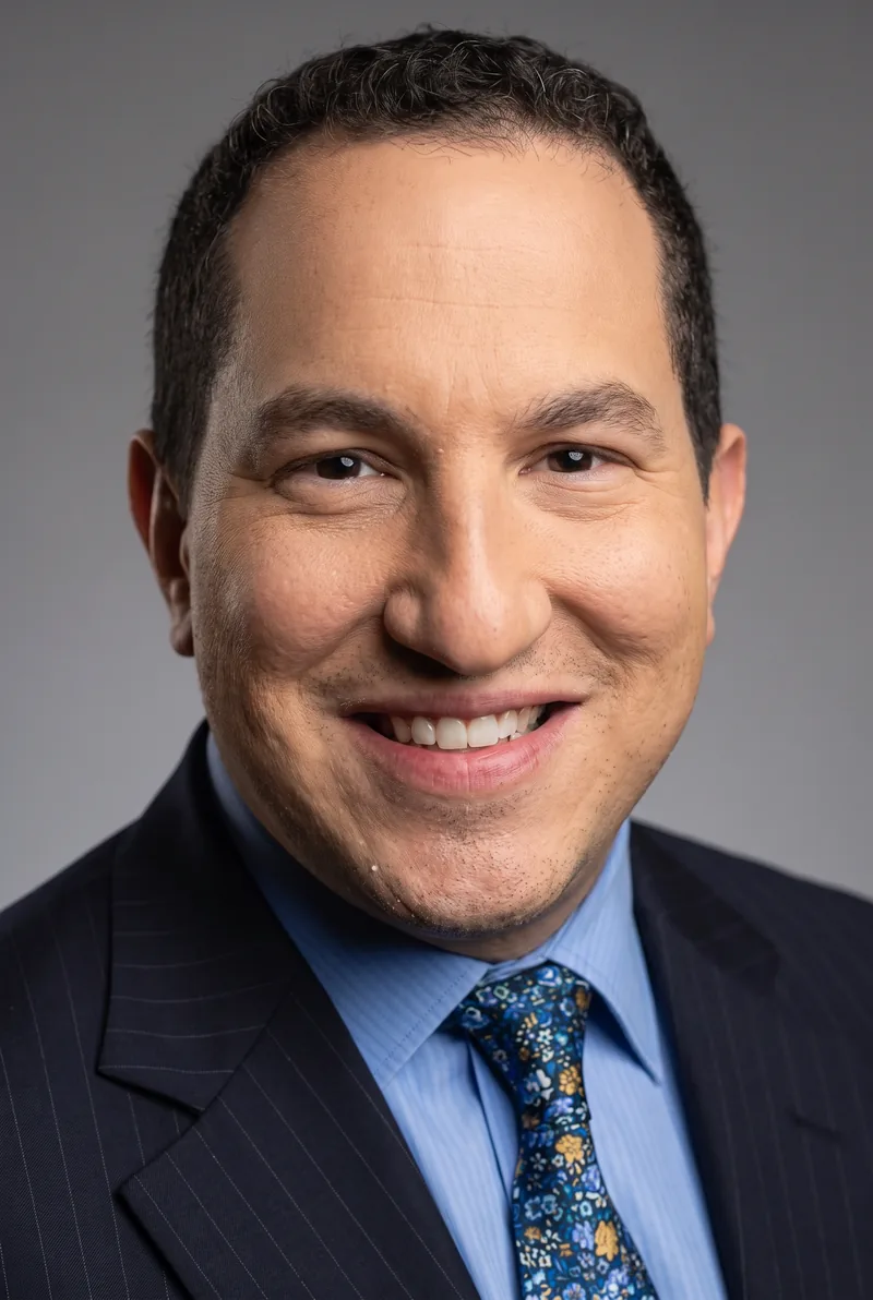 AI-generated portrait of Alexander Heffner, keynote speaker