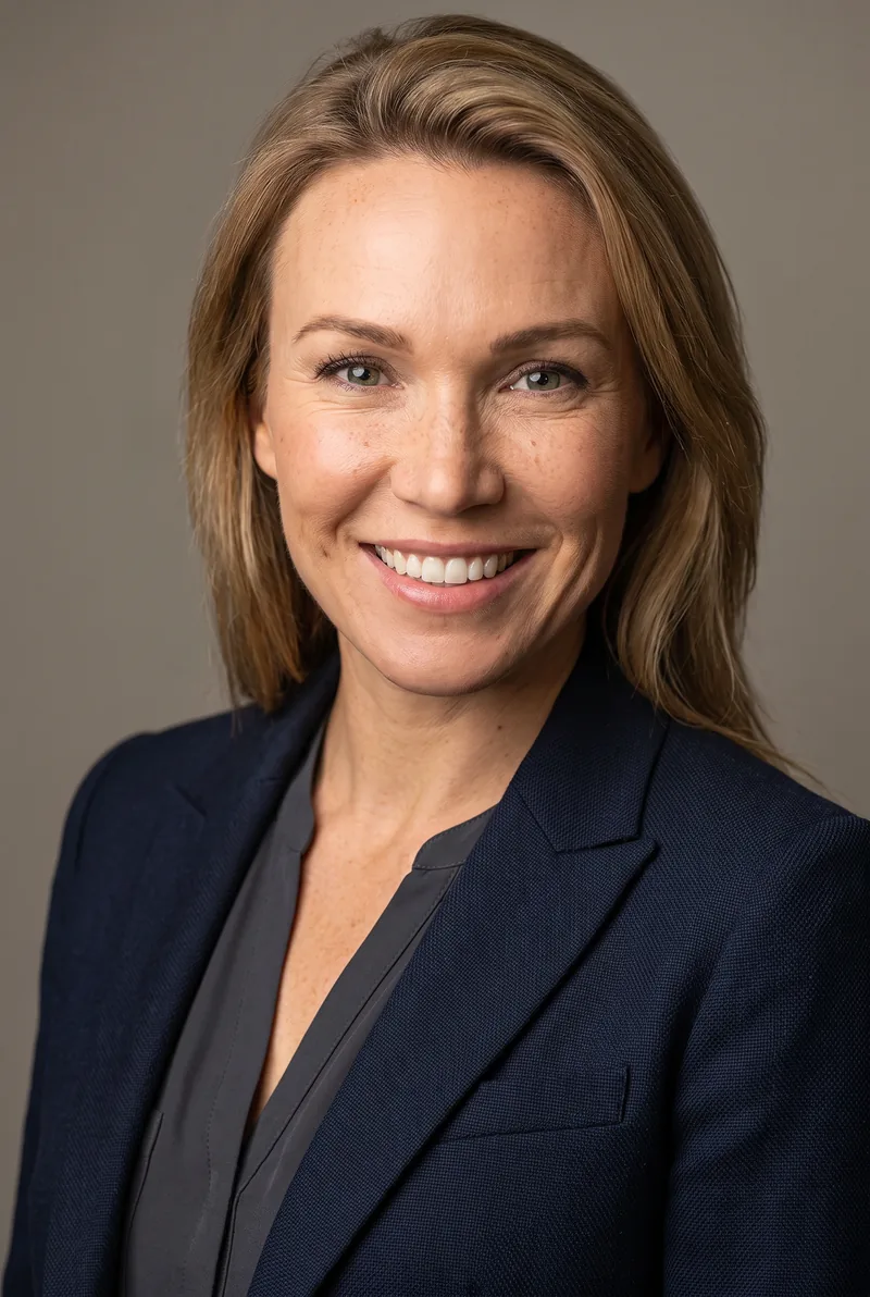 AI-generated portrait of Amy Purdy, keynote speaker