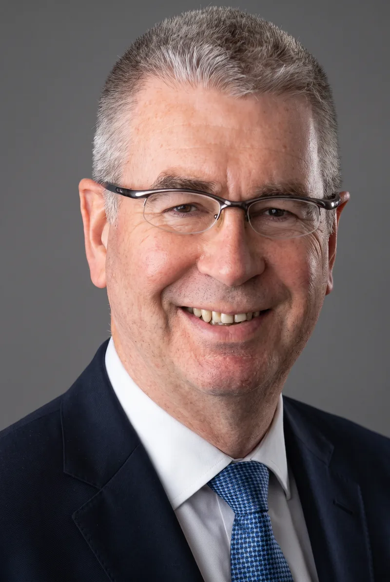 AI-generated portrait of Andrew Leunig, keynote speaker