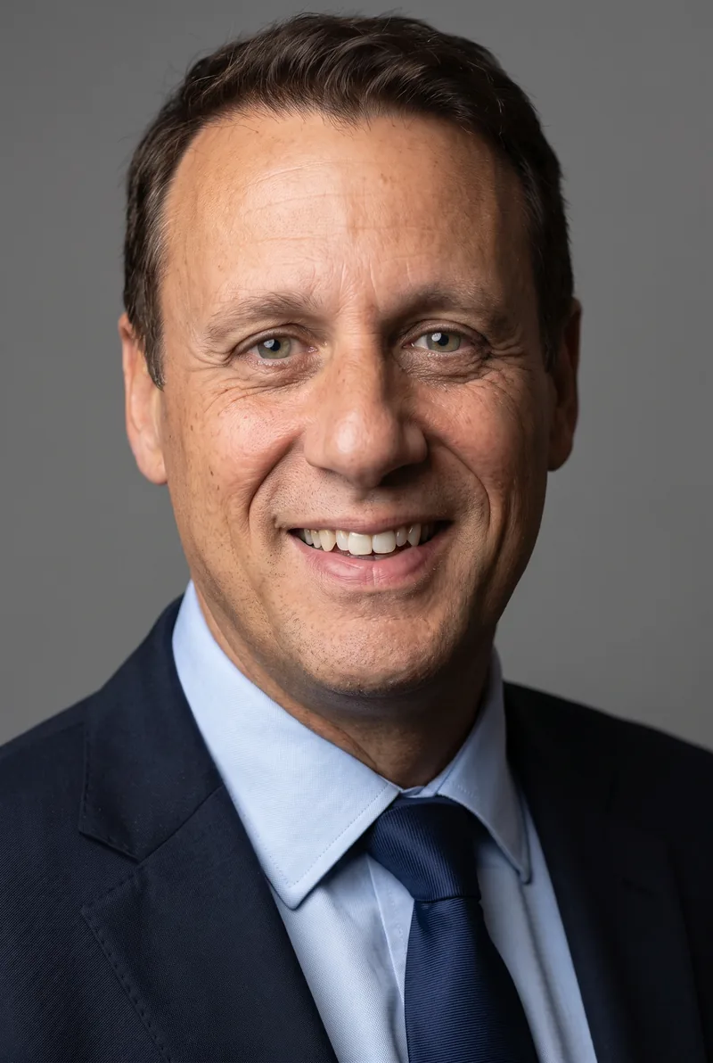 AI-generated portrait of Andrew Winter, keynote speaker