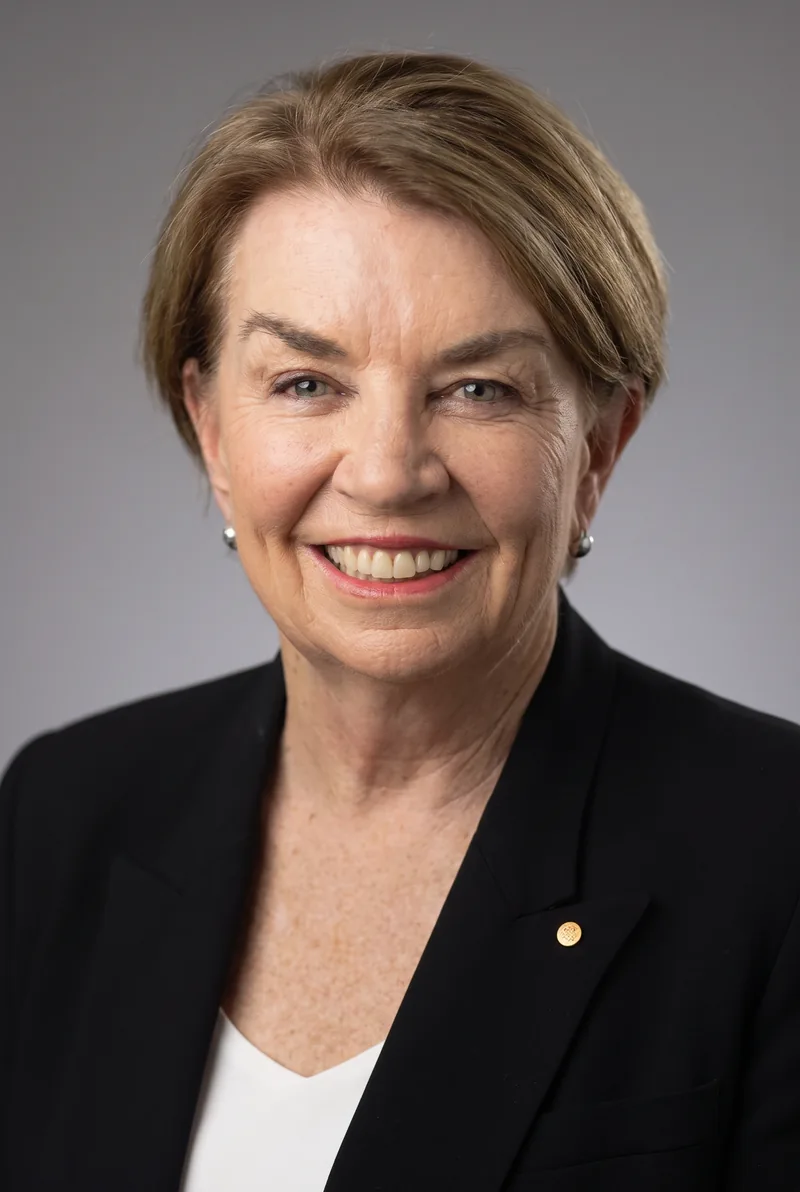 AI-generated portrait of Anna Bligh AC, keynote speaker