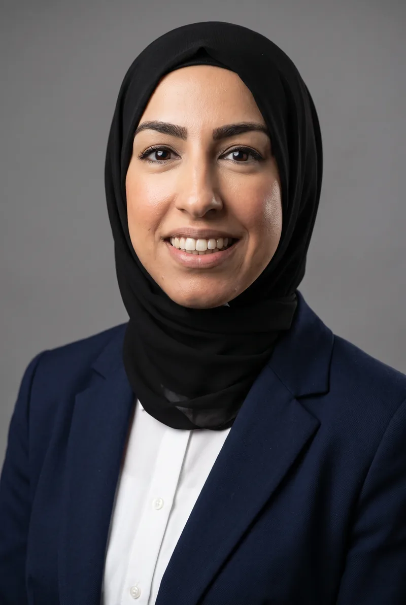 AI-generated portrait of Aseel Tayah, keynote speaker