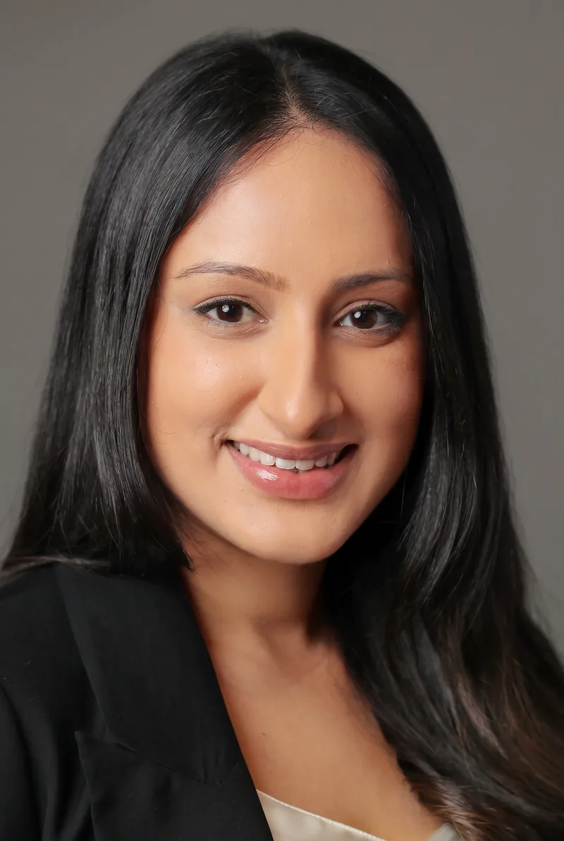 AI-generated portrait of Ashi Bhat, keynote speaker
