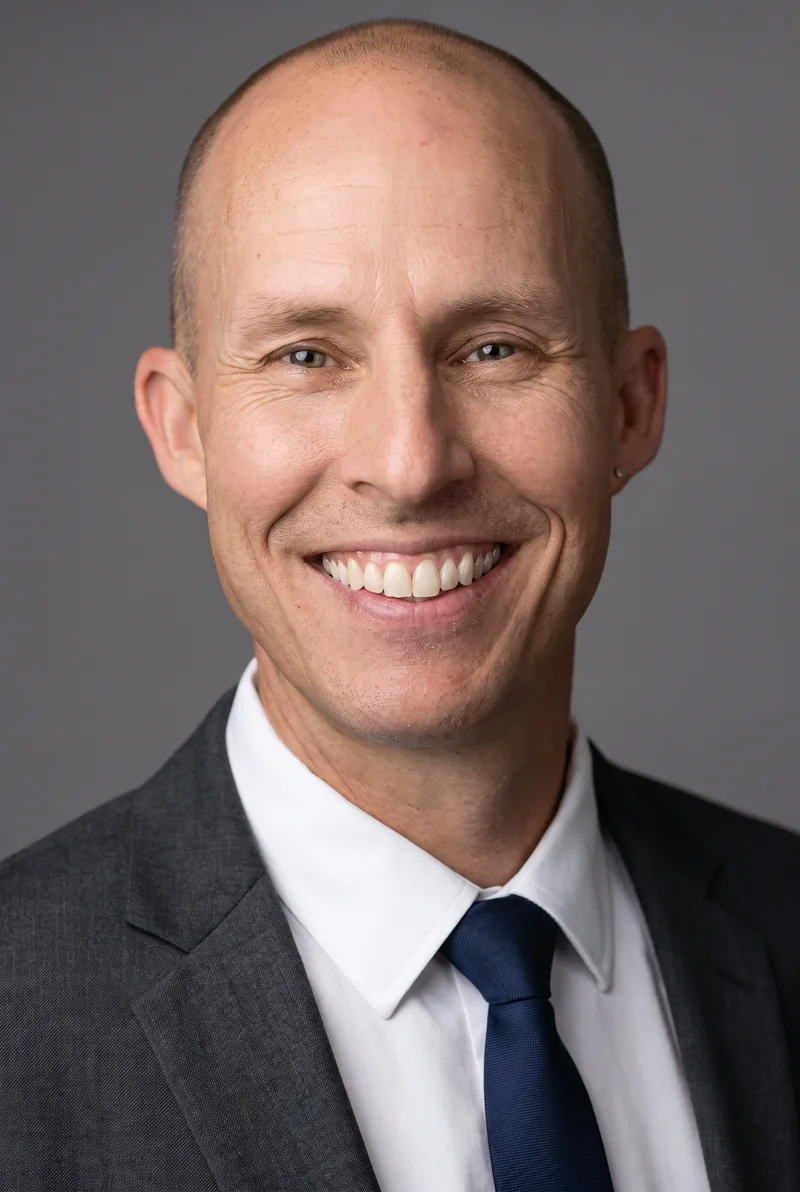 AI-generated portrait of Benny Darsow, keynote speaker