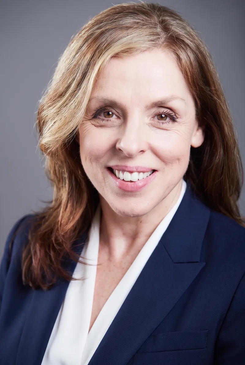 AI-generated portrait of Bernadette Schwerdt, keynote speaker