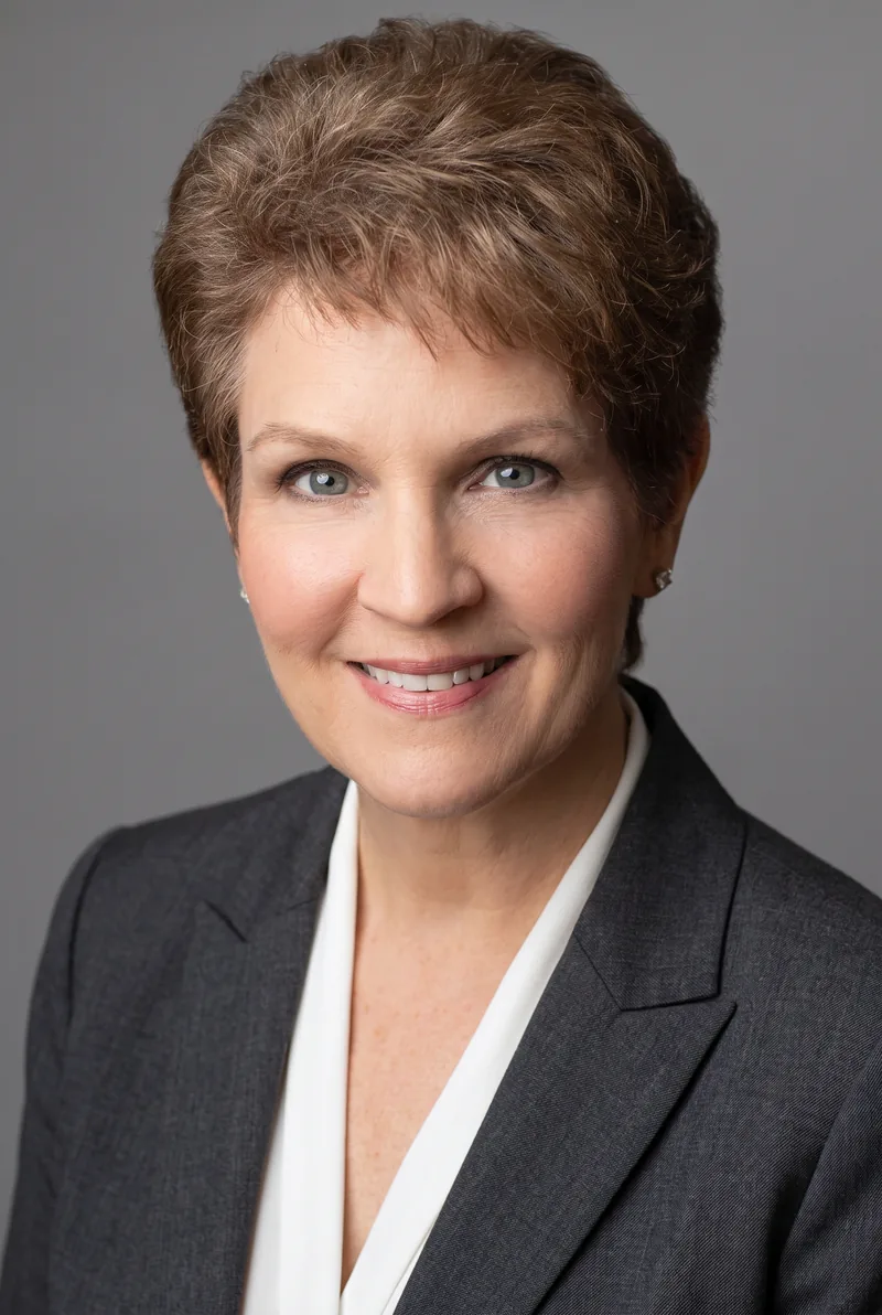 AI-generated portrait of Brenda Bence, keynote speaker