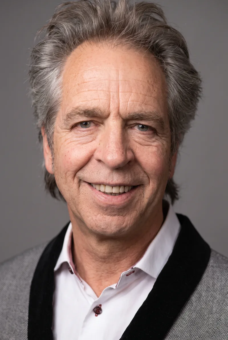 AI-generated portrait of Brian Nankervis, keynote speaker