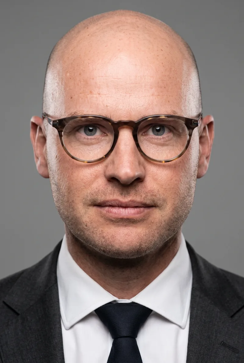 AI-generated portrait of Chris Lemons, keynote speaker