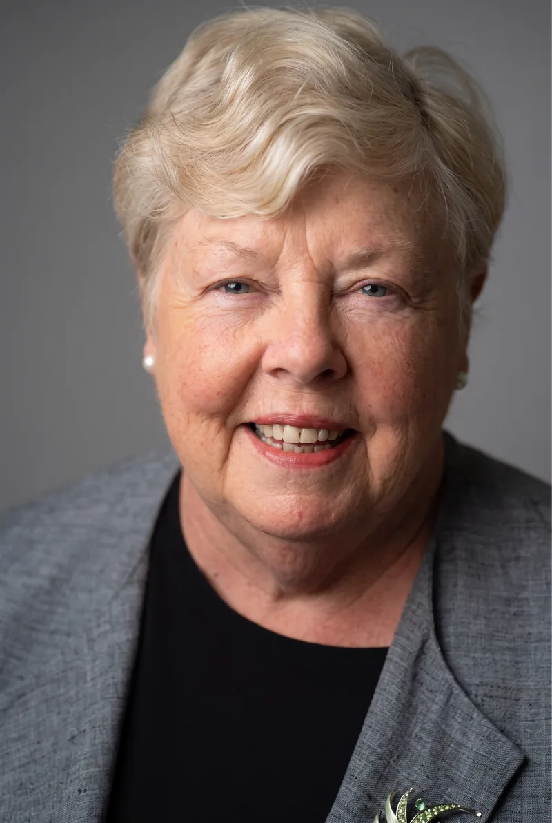 AI-generated portrait of Christine Nixon AO, APM, keynote speaker
