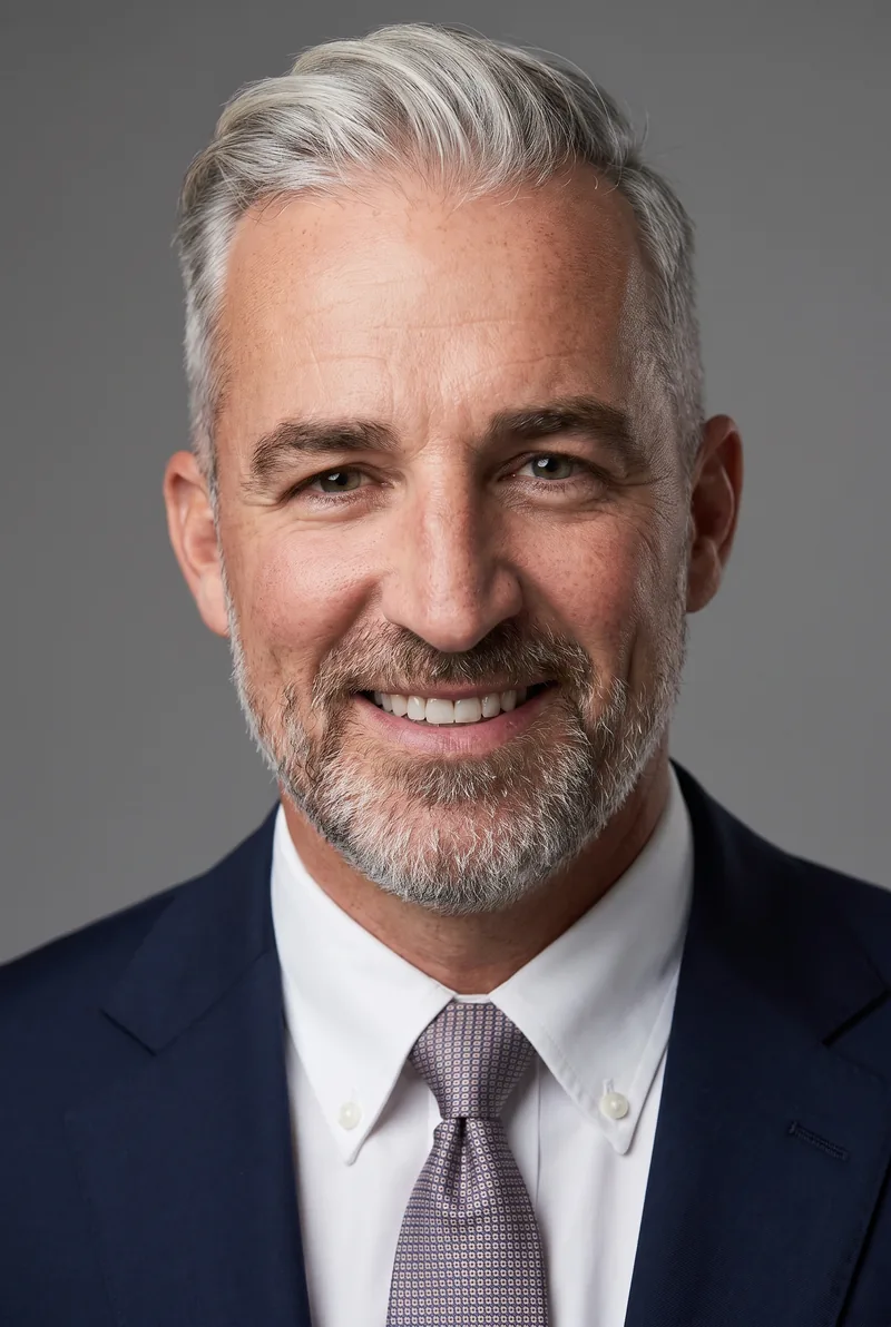 AI-generated portrait of Dr Andrew Rochford, keynote speaker