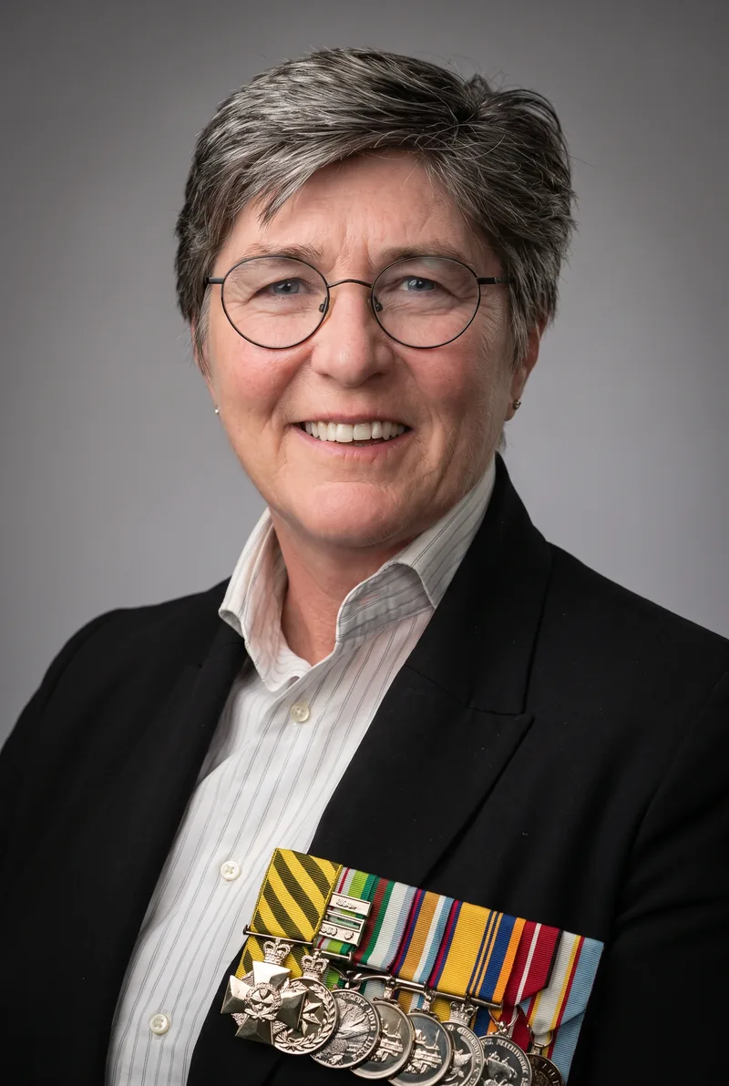 AI-generated portrait of Dr Bernadette Boss CSC, keynote speaker