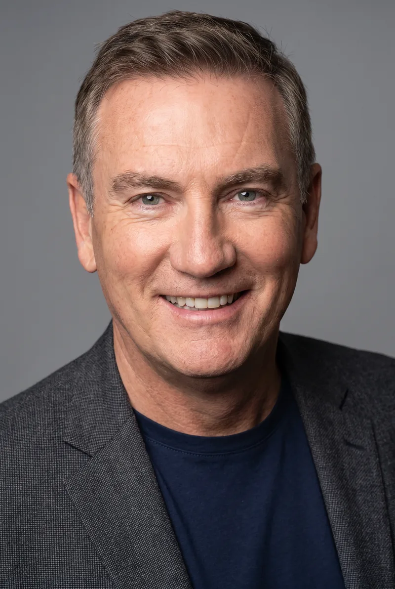 AI-generated portrait of Eddie McGuire AM, keynote speaker