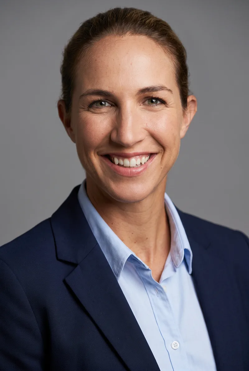 AI-generated portrait of Elka Whalan (nee Graham), keynote speaker