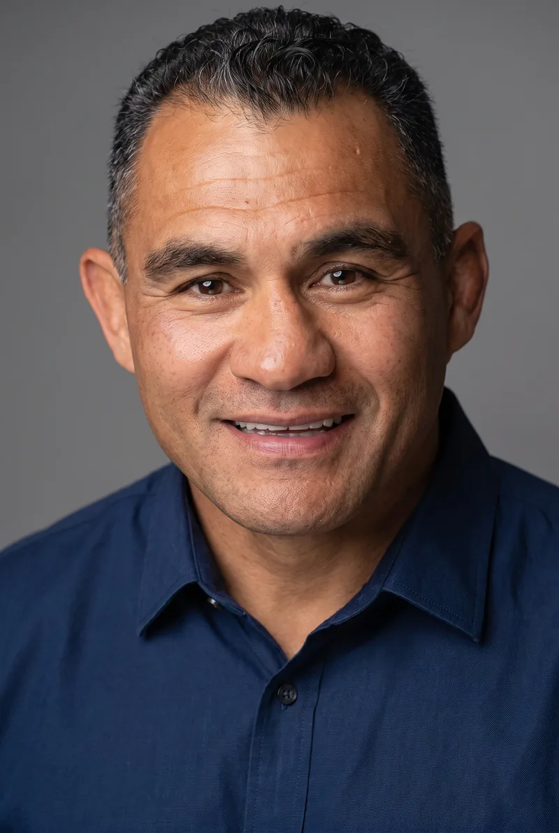 AI-generated portrait of Eric Rush, keynote speaker