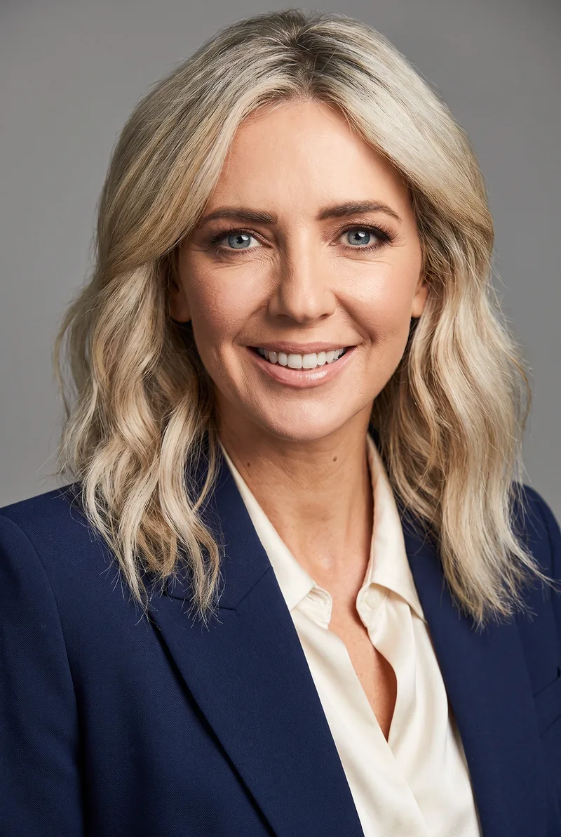 AI-generated portrait of Jacqui Felgate, keynote speaker