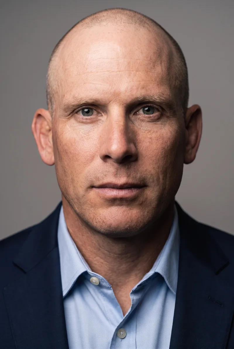 AI-generated portrait of James Lawrence, keynote speaker