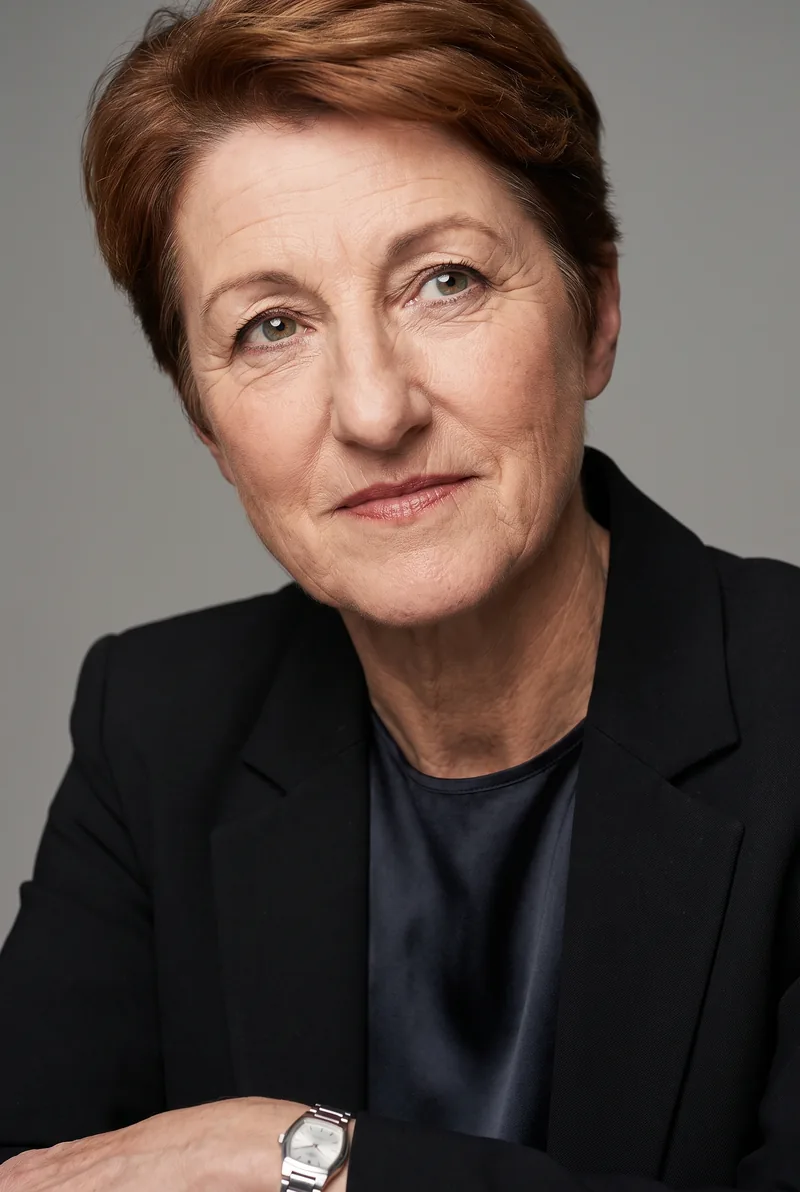 AI-generated portrait of Jan Stirling, keynote speaker