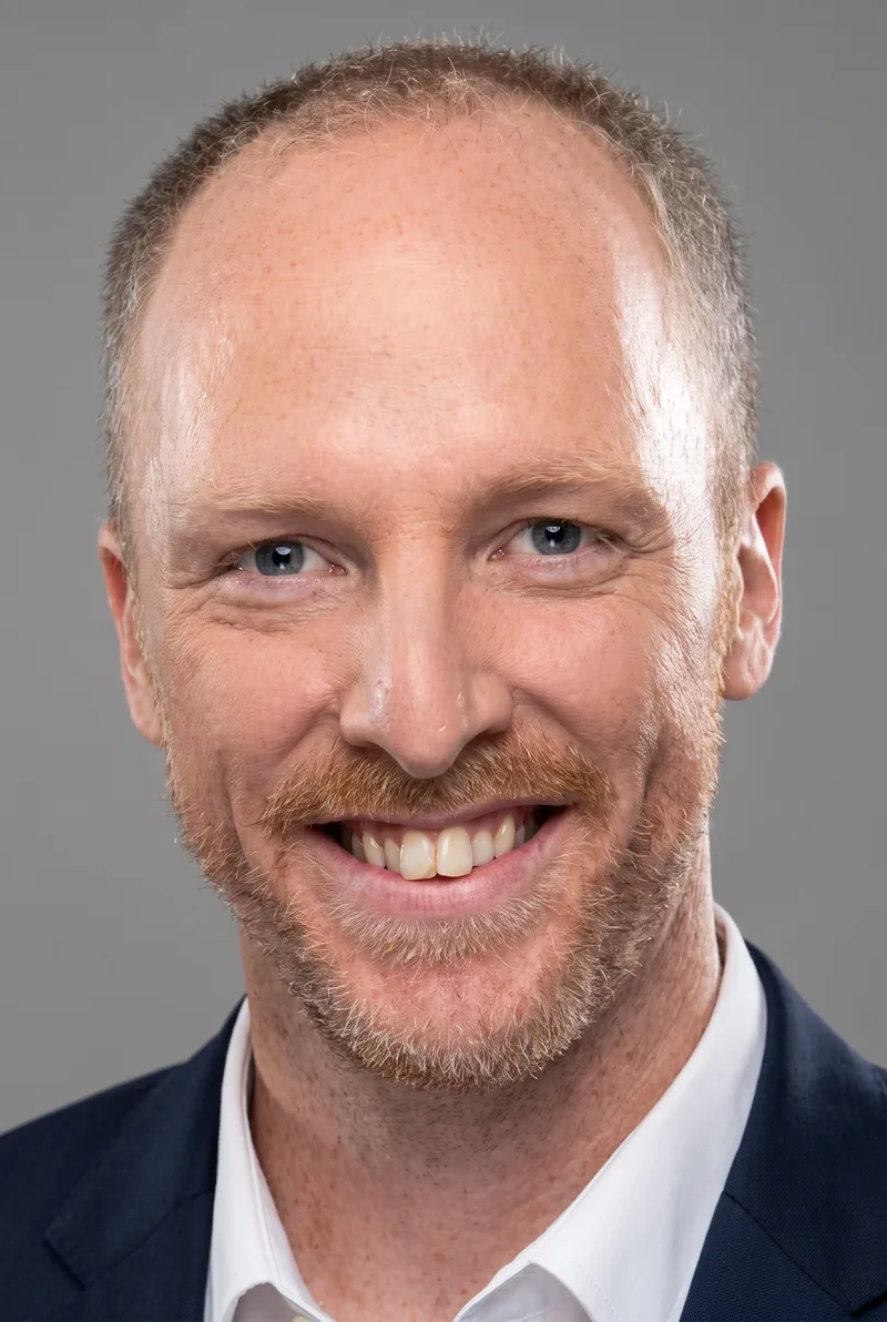 AI-generated portrait of Jesse Richardson, keynote speaker