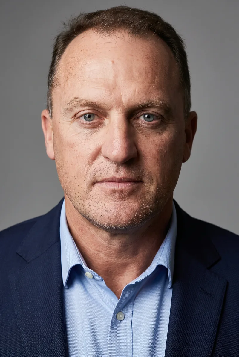 AI-generated portrait of John Longmire, keynote speaker
