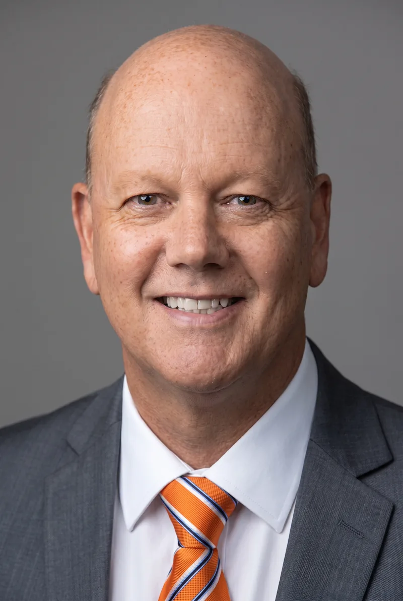 AI-generated portrait of John Riddell, keynote speaker