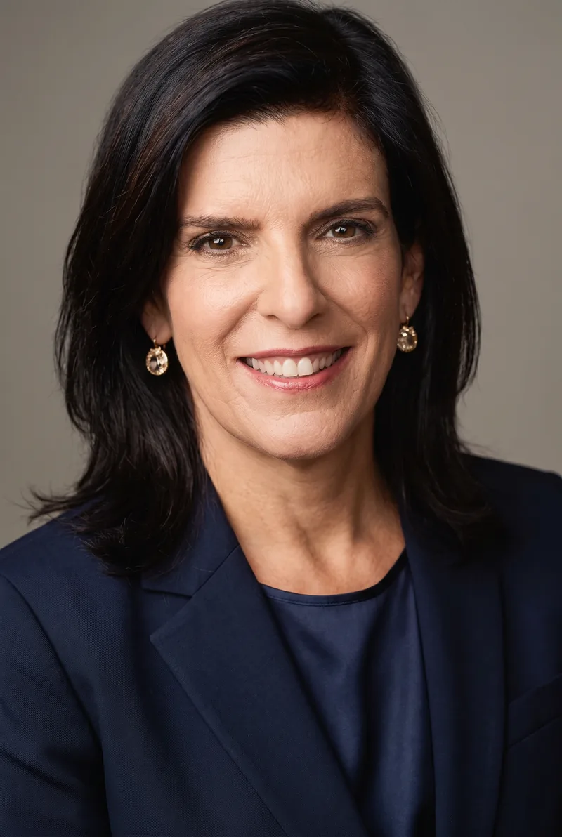 AI-generated portrait of Julia Banks, keynote speaker
