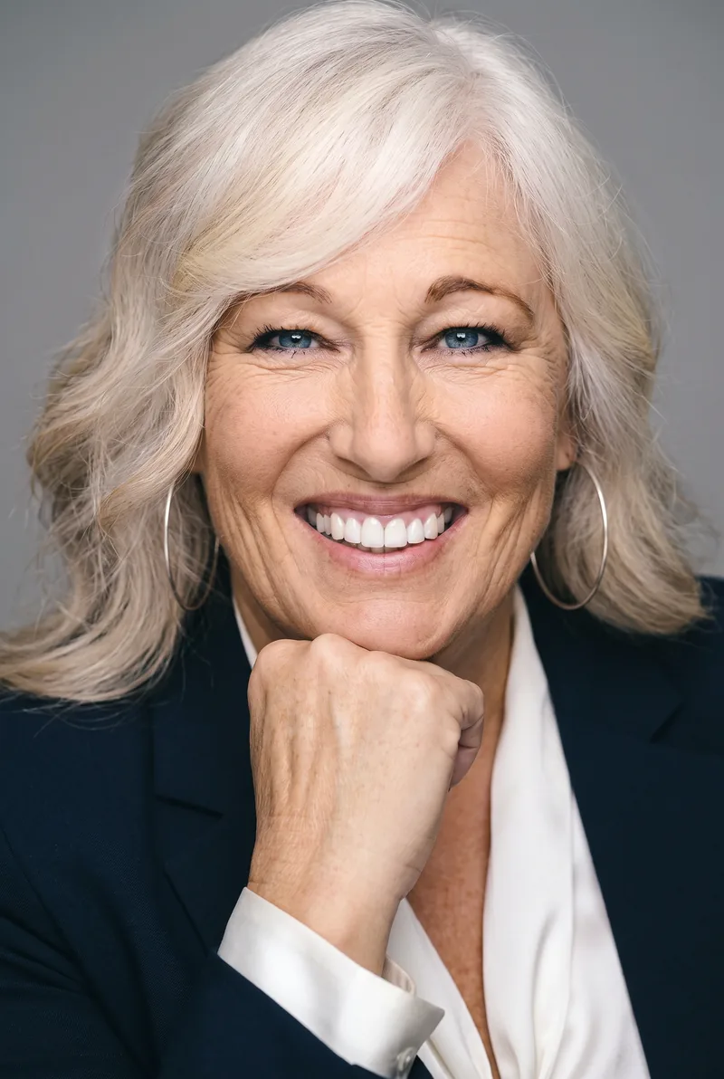 AI-generated portrait of Julia Grace, keynote speaker