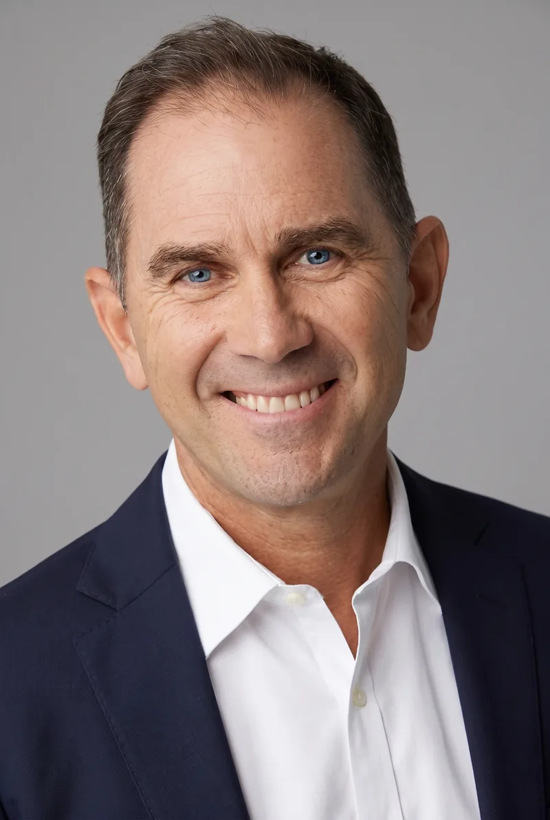 AI-generated portrait of Justin Langer AM, keynote speaker