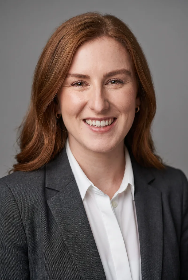 AI-generated portrait of Kate Hall, keynote speaker