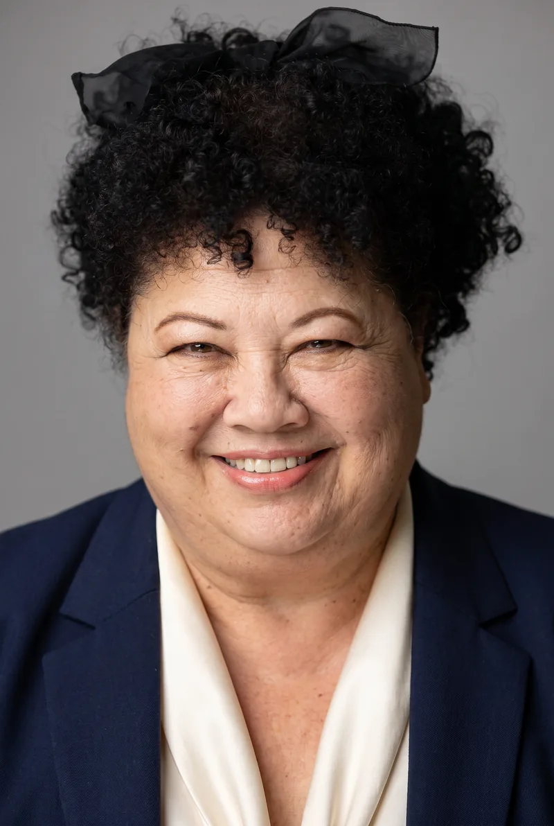 AI-generated portrait of Kehau Jackson, keynote speaker