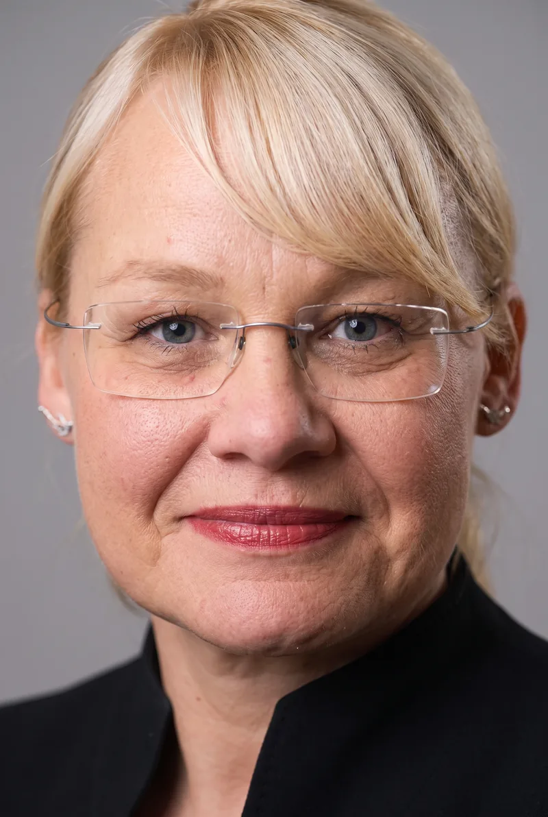 AI-generated portrait of Kersti Eesmaa, keynote speaker
