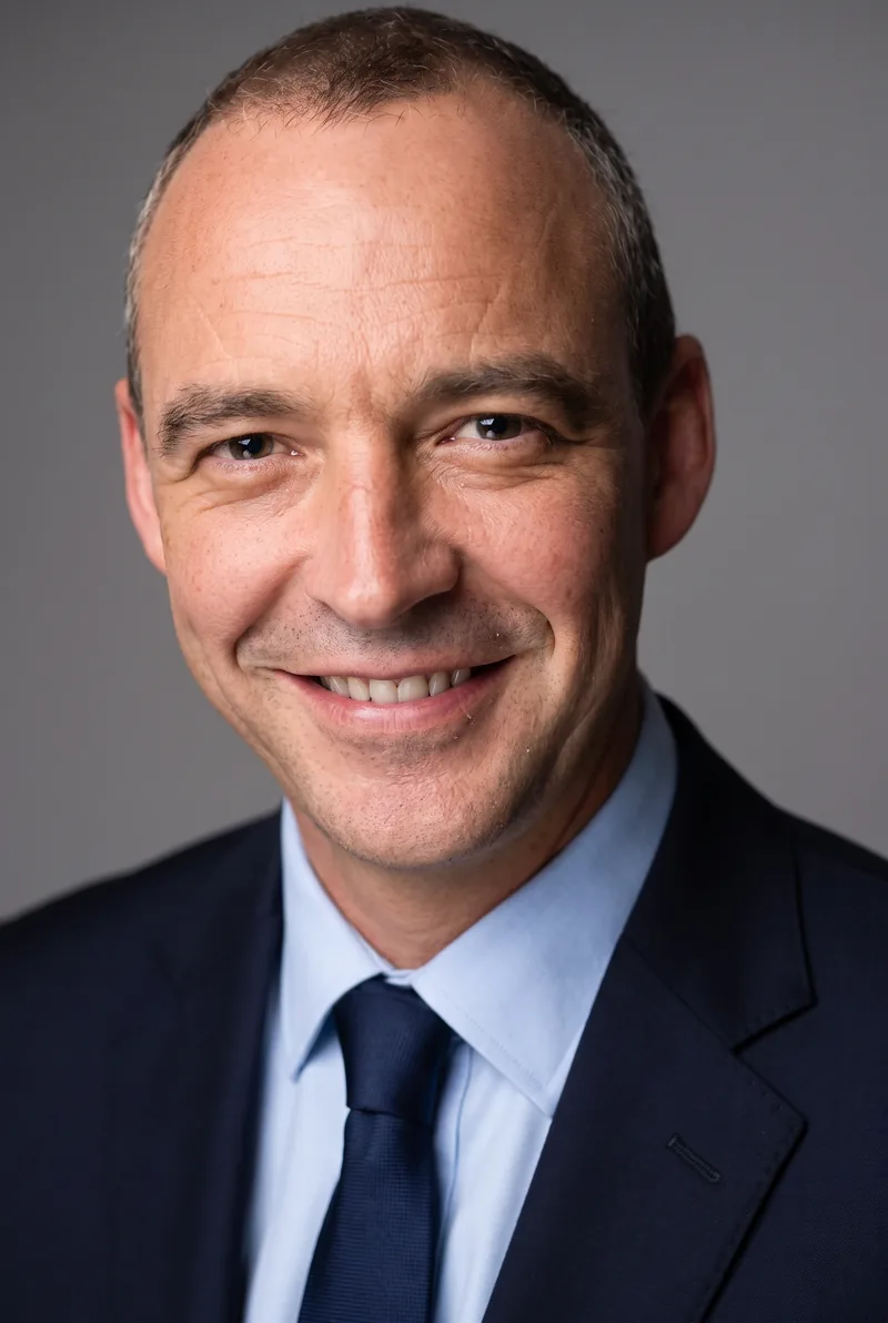 AI-generated portrait of Lachlan Daddo, keynote speaker