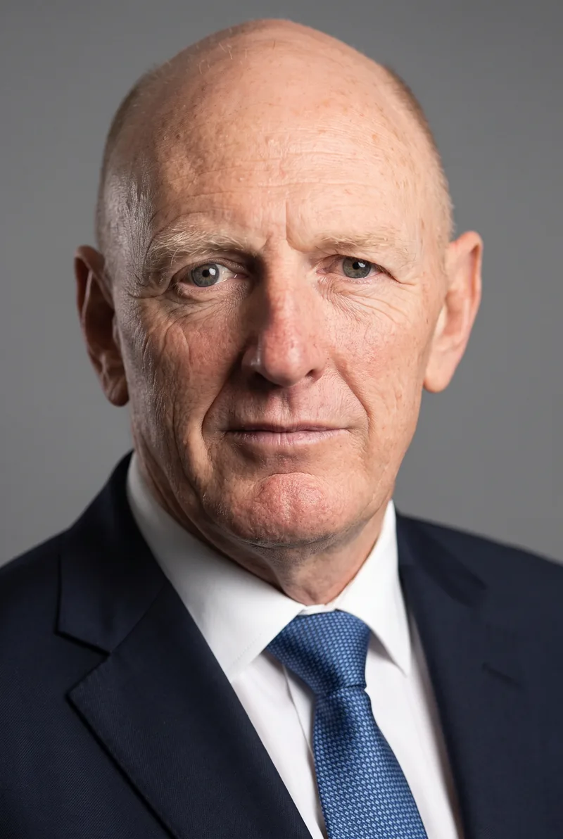 AI-generated portrait of Lieutenant General John James Frewen, AO, DSC, keynote speaker