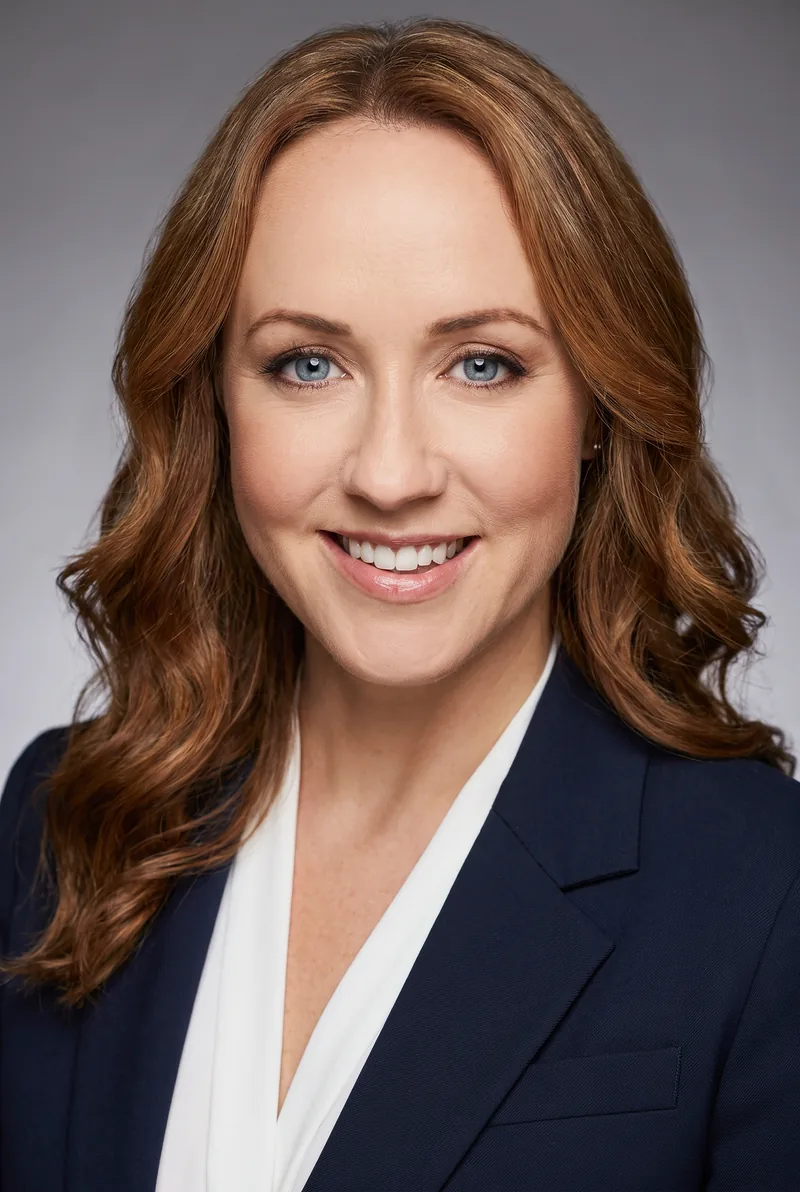 AI-generated portrait of Lizzy Lovette, keynote speaker