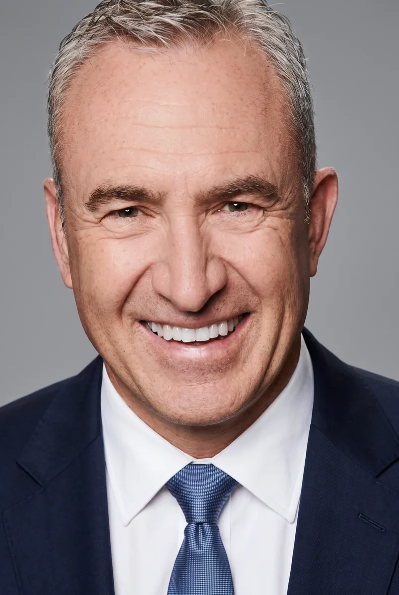 AI-generated portrait of Mark Beretta OAM, keynote speaker