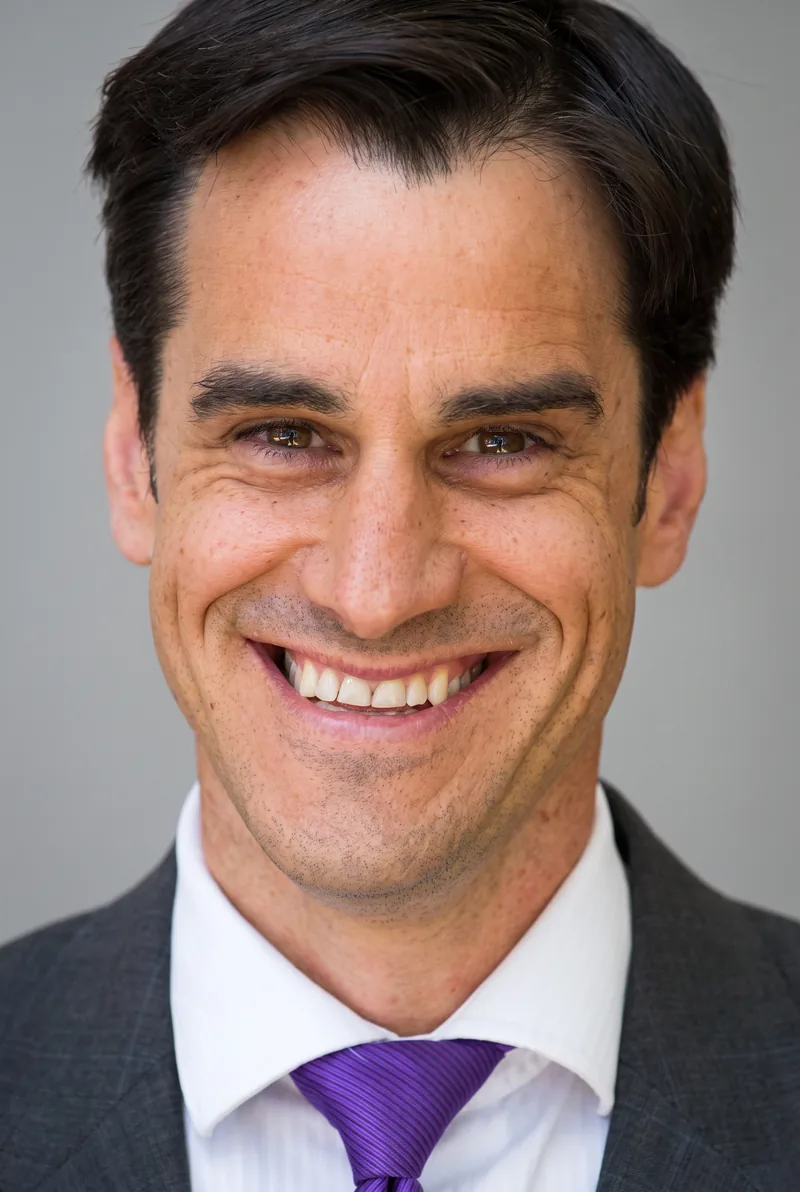 AI-generated portrait of Mark McCrindle, keynote speaker