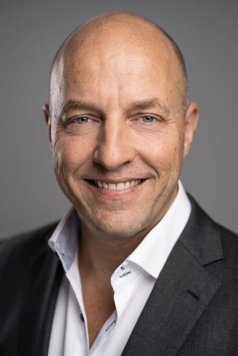 AI-generated portrait of Matt Barrie, keynote speaker