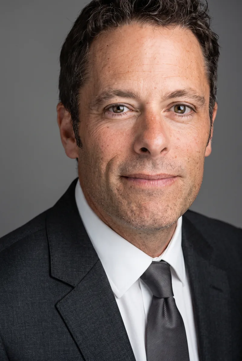AI-generated portrait of Matthew Luhn, keynote speaker