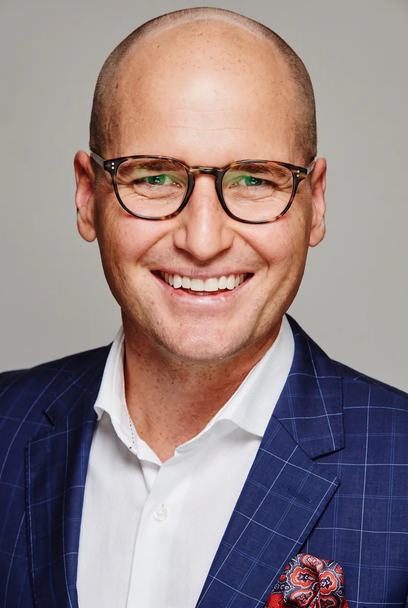 AI-generated portrait of Michael McQueen, keynote speaker