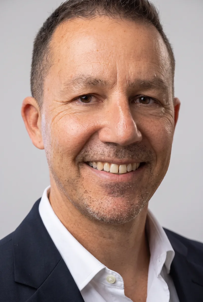 AI-generated portrait of Michael Weston, keynote speaker