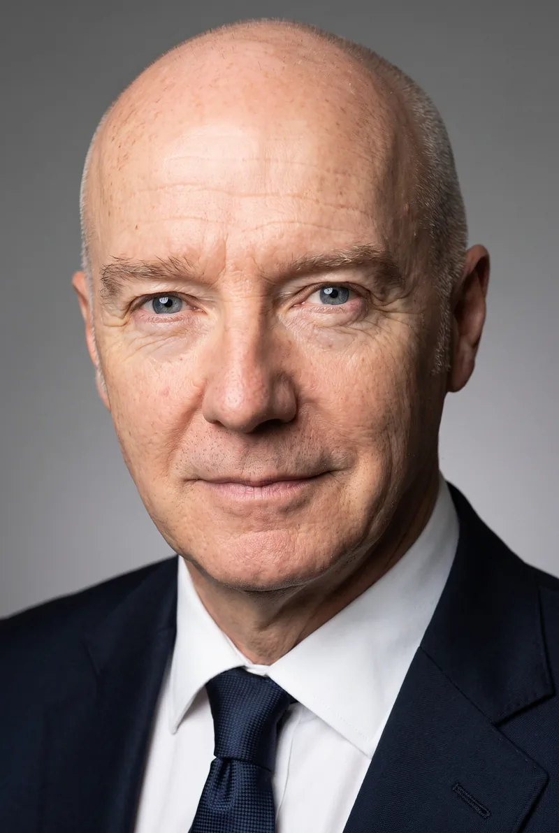 AI-generated portrait of Midge Ure, keynote speaker
