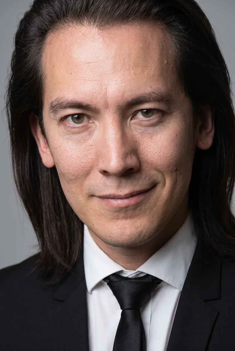AI-generated portrait of Mike Walsh, keynote speaker