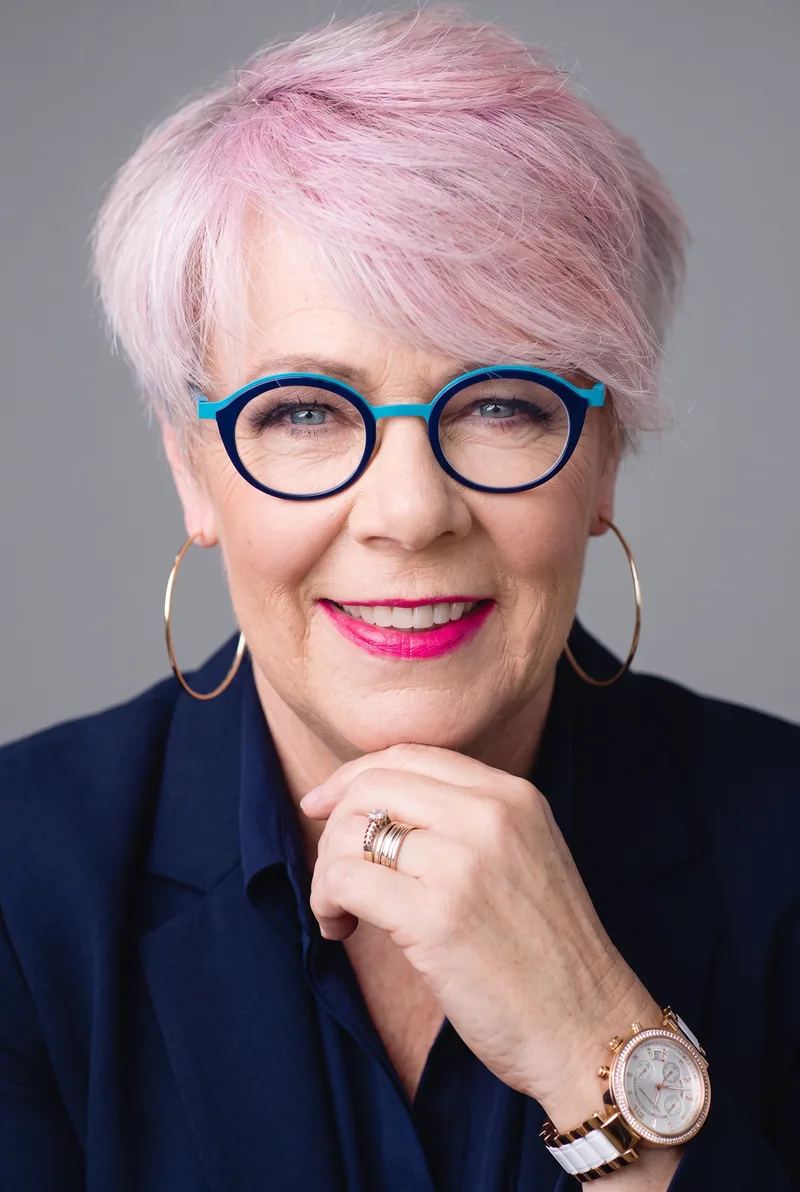 AI-generated portrait of Monica Moore, keynote speaker