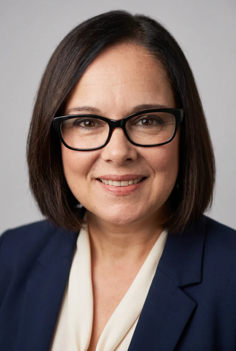 AI-generated portrait of Neryl Joyce, keynote speaker