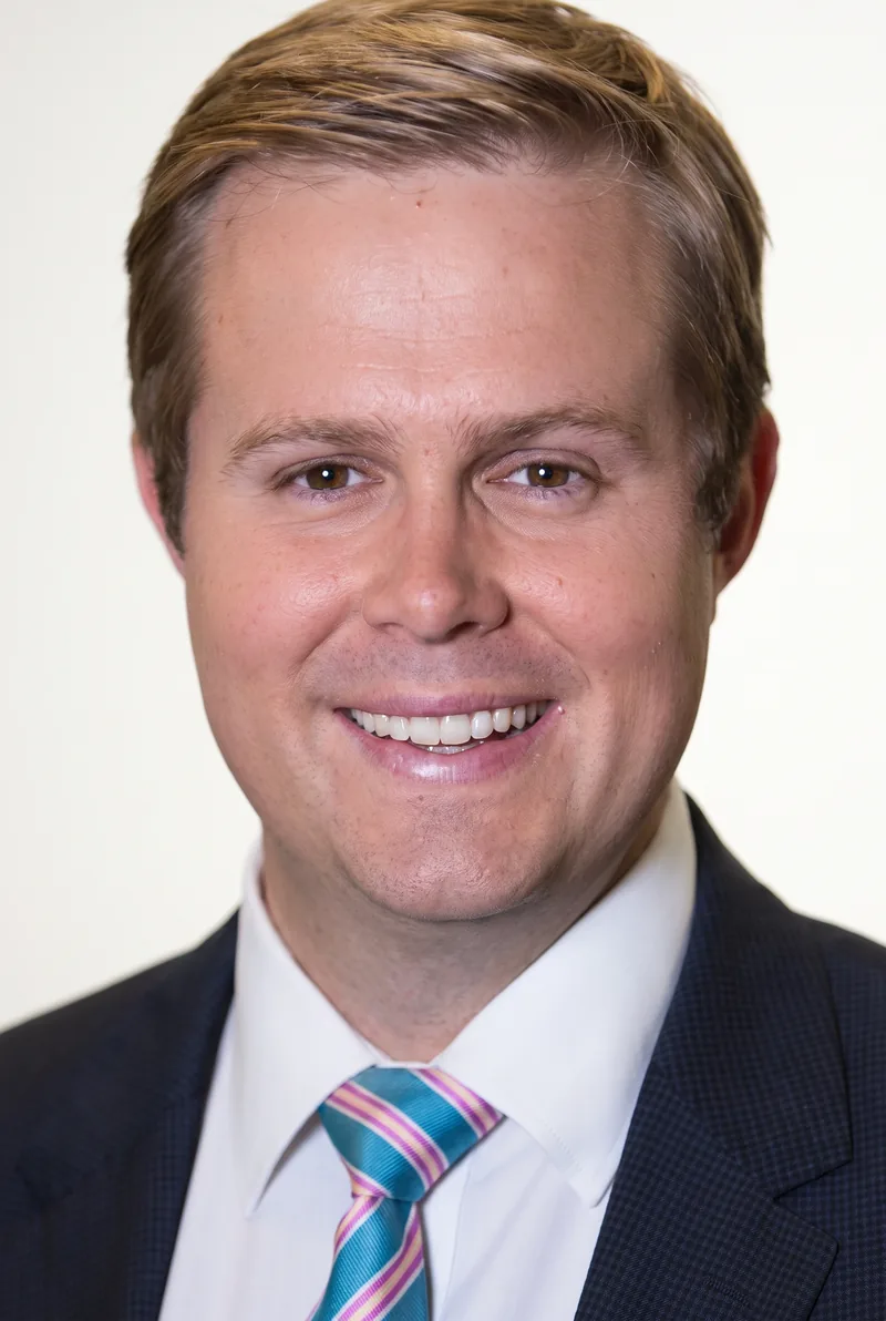 AI-generated portrait of Oliver Peterson, keynote speaker