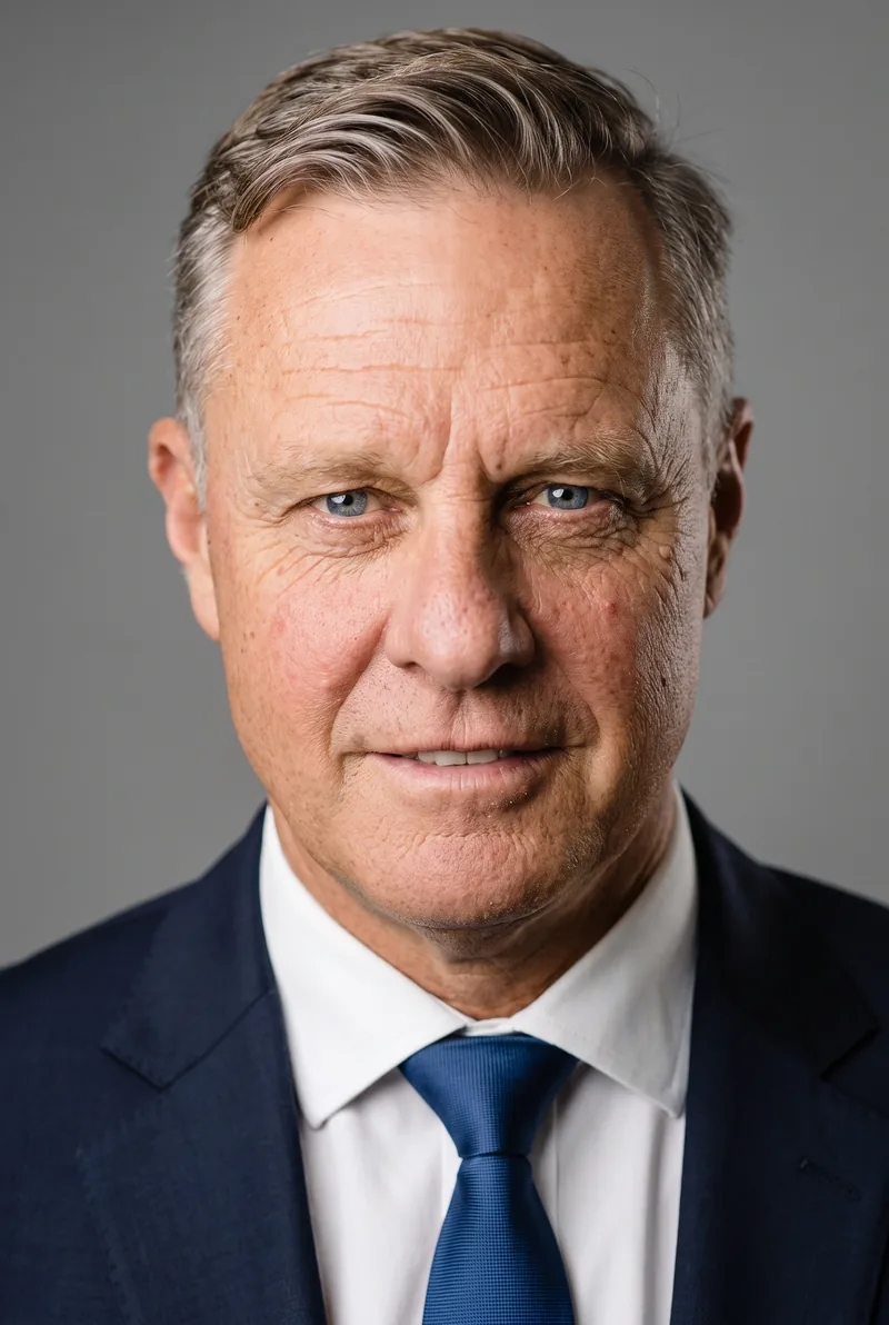 AI-generated portrait of Peter Maddison, keynote speaker