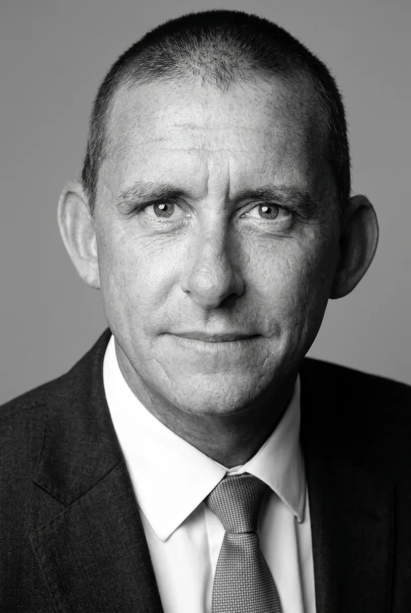 AI-generated portrait of Peter Rowsthorn, keynote speaker