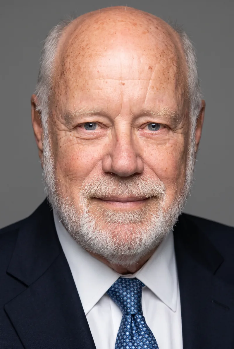 AI-generated portrait of Phillip Adams AO, keynote speaker
