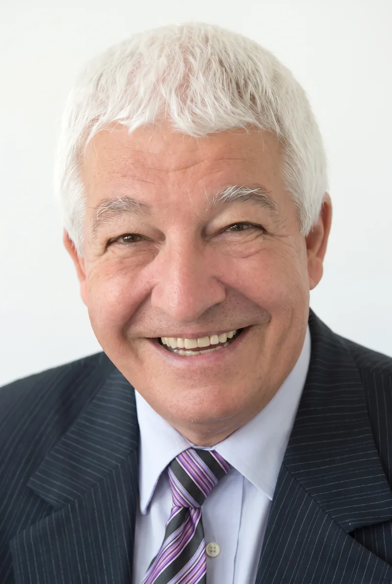 AI-generated portrait of Professor Allan Pease, keynote speaker
