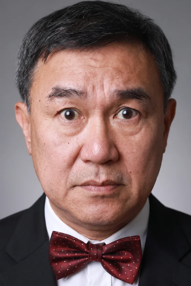 AI-generated portrait of Professor Jack Sim, keynote speaker